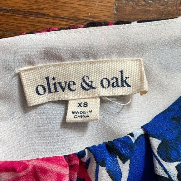 Olive & Oak Pink, Blue and Green Floral Dress - Picture 2 of 6